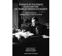Ethique et politique dans l'oeuvre de Charles Ferdinand Ramuz