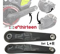 Ethirteen MTB Ebike Ricambio Manovella Isis 170 Pedivella Brose, Bosch, Yamaha,