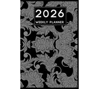 Ethnic 2026 Weekly Planner for Men and Woman: Medium size 5.25" x 8" with holidays (more than 10 countries)