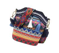 Ethnic Backpack Carrier - Handmade School Bag, Shoulder Bag with Fabric Design, Fashion Accessory, Casual Carry, Trendy Tote for Work Commuting Outdoor Travel Girls Phone Organizing Belongings