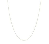 Ethos Jewelry Collana da donna in oro giallo 585 - Collana in oro massiccio 14 carati - Dainty 1,00 mm - Regolabile 38 - 40 cm - Elegante catena a strati - Confezione regalo inclusa