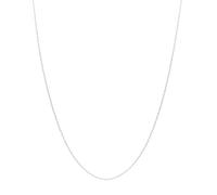 Ethos Jewelry Collana da donna in oro rosa 585 - Collana in oro massiccio 14 carati - Dainty 1,00 mm - Regolabile 38 - 40 cm - Elegante catena a strati - Confezione regalo inclusa