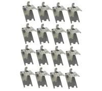 ETHZZLE 16pezzi Clip Di Supporto Per Ripiani Frigorifero Inossidabile Da Ganci Per Congelatore Facile Da Installare e Resistente Per Organizzare Spazi Cucina e Ufficio