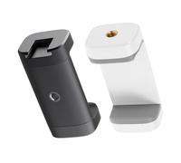 ETHZZLE 2 Pezzi Supporto Treppiede per Smartphone Clip con Attacco Cold Shoe Portatile e Leggero per Live Streaming e Fotografia Viaggio