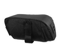 ETHZZLE Borsa Sottosella Bicicletta Nera capacità con Cerniera Accessorio Posteriore Facile da Installare per Mountain Bike Borsa Porta Attrezzi e Oggetti per Corsa e Viaggio