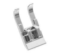 ETHZZLE Piedino Aperto per Macchina da Cucire Ricamatrice in Acciaio Inossidabile Facile da Montare Compatibile con Brother Singer e Altri Modelli Domestici Accessorio Resistente per