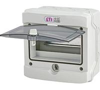 ETI ECH-4G Distributore montato su superficie 1 Fila 4 Moduli Wet Room IP65