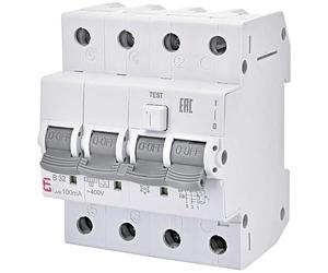 ETI Interruttore FI-LS KZS-4M A, 3 poli + N, tipo A, B16/0,3A, ad azione istantanea