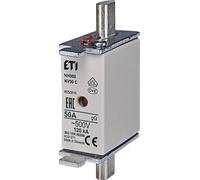 ETI NH - Inserto di sicurezza NH000 gG, 500 V, display frontale, 3 pezzi (NH000-50A)