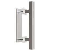 ETIASQSA Maniglia Per Porta D'Ingresso, Set Di Maniglie In Acciaio Inox Da 24 cm Per Porte Interne, Maniglie Per Porte Rettangolari, Maniglia Per Porte, Maniglia Per Porte Scorrevoli