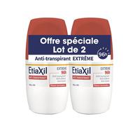 Etiaxil Deodorante Antitraspirante Ascelle Estremo 96h 2x50ml - Deodorante