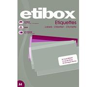 ETIBOX 119756-1400 etichette bianche autoadesive, 105 x 42,40 mm, stampanti: laser, a getto d'inchiostro, copiatrici.