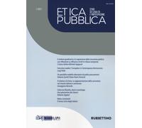 Etica pubblica. Studi su legalità e partecipazione (2021). Vol. 1 - AA.VV.