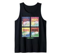 Etica Spaghetti Cartoon Character Art Canotta