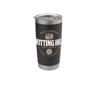 Etichetta 2C con coordinate di Notting Hill West London Bicchiere termico in acciaio inox doppia parete