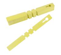 Etichetta ad anello impermeabile per piante da giardinaggio, orchidea gialla