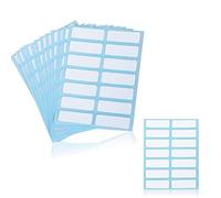 Etichetta adesiva,336 pezzi Etichette Multifunzione 13 x 38 mm Etichette adesive Etichette Etichette Adesive Bianche per scatole di bottiglie, scuola, ufficio, cucina.