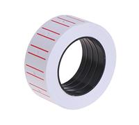 Etichetta Adesiva Bianca 500pcs/roll Rettangolo Indirizzo Tag Forniture per Scuola Ufficio File Documento Mark Gomma Ruota per Trapano