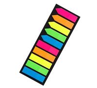 Etichetta adesiva colorata in PET 100/120 pezzi scrivibile marcatore di pagina riposizionabile etichetta file per notebook planner note ufficio portatile