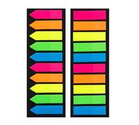 Etichetta adesiva colorata in PET 100/120 pezzi scrivibile segnalibro adesivo riposizionabile etichetta file per notebook planner strisce