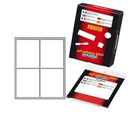 Etichetta adesiva Markin - bianca - 70x56 mm - 4 etichette per foglio - 10 fogli per busta