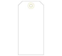 Etichetta applicata con rondella 120 x 57 mm 1.000 U. NEW