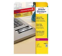 Etichetta Autoadesiva Avery L6009-8 Argento A4 Poliestere Laser