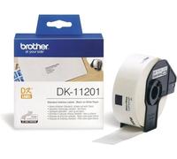 Brother dk-11201 nastro per etichettatrice nero su bianco