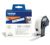 Brother DK-11203, 17mm x 87mm, rotolo di carta