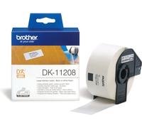 Etichetta Brother DK-11208 - Nero su bianco (38 mm x 90 mm)