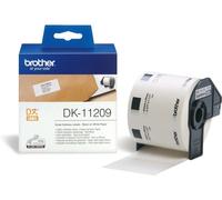 Etichetta Brother DK-11209 - Nero su bianco (29 mm x 62 mm)