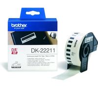 Brother DK-22211 nastro per etichettatrice Nero su bianco