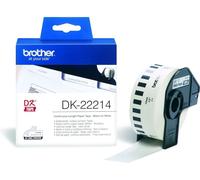Etichetta Brother DK-22214 - Nero su bianco (12 mm)