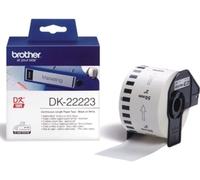 Etichetta Brother DK-22223 - Nero su bianco (50 mm)