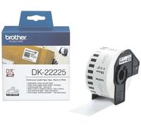 Etichetta Brother DK-22225 - Nero su bianco (38 mm)