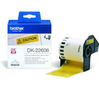 BRO DK22606 - Pellicola, gialla, lunghezza 15,24 m, larghezza 62 mm