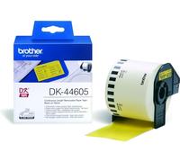 Etichetta Brother DK-44605 - Nero su giallo (62 mm)