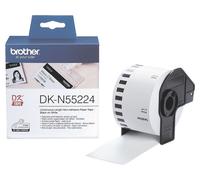 Etichetta Brother DK-N55224 - Nero su bianco (54 mm)