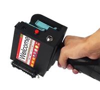 Etichetta con codice a barre da 5 cm, data variabile, numero di serie, scadenza, maschera online, stampante a getto d'inchiostro termica portatile ,Funzionamento regolare(1printer2 black ink)