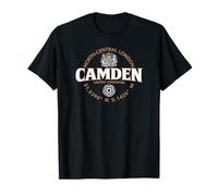 Etichetta con Coordinate Camden North-Central London 2C Maglietta