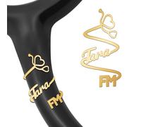 Etichetta con nome stetoscopio personalizzata, ciondoli stetoscopio personalizzati con etichetta identificativa, regalo per la settimana degli infermieri per infermieri, medici