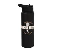 Etichetta Coordinate Cinque Terre Italia 2C Stainless Steel Insulated Water Bottle