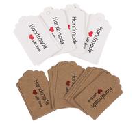 Etichetta da appendere in carta kraft da 200 pezzi Etichetta per confezione da