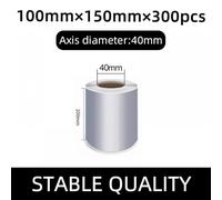 Etichetta del codice a barre per animali domestici opachi compatibili con varie stampanti a nastro di trasferimento termico 100 90 80 70 60 40 50 30 30 25 35 45 45 150 adesivi(100-150mm-300pcs)