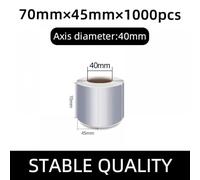 Etichetta del codice a barre per animali domestici opachi compatibili con varie stampanti a nastro di trasferimento termico 100 90 80 70 60 40 50 30 30 25 35 45 45 150 adesivi(70-45mm-1000pcs)