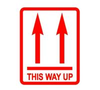 Etichetta Di Imballaggio Fragile - 80 X 103Mm - THIS WAY UP