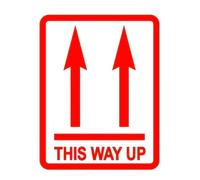 Etichetta Di Imballaggio Fragile - 80 X 103Mm - THIS WAY UP
