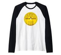 Etichetta discografica Sun Records X Ian Hunter Defiance Maglia con Maniche Raglan