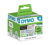 Etichetta Dymo 11354 (S0722540) - Nero su bianco (57 mm x 32 mm)