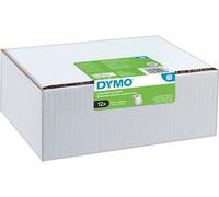 (TG. 2 Pezzi) Dymo D1 etichette, stampa nero su bianco, 12x7 mm, etichette autoa